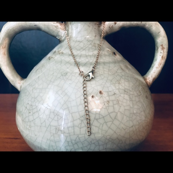 Dainty Gold Elephant Necklace - Picture 2 of 2